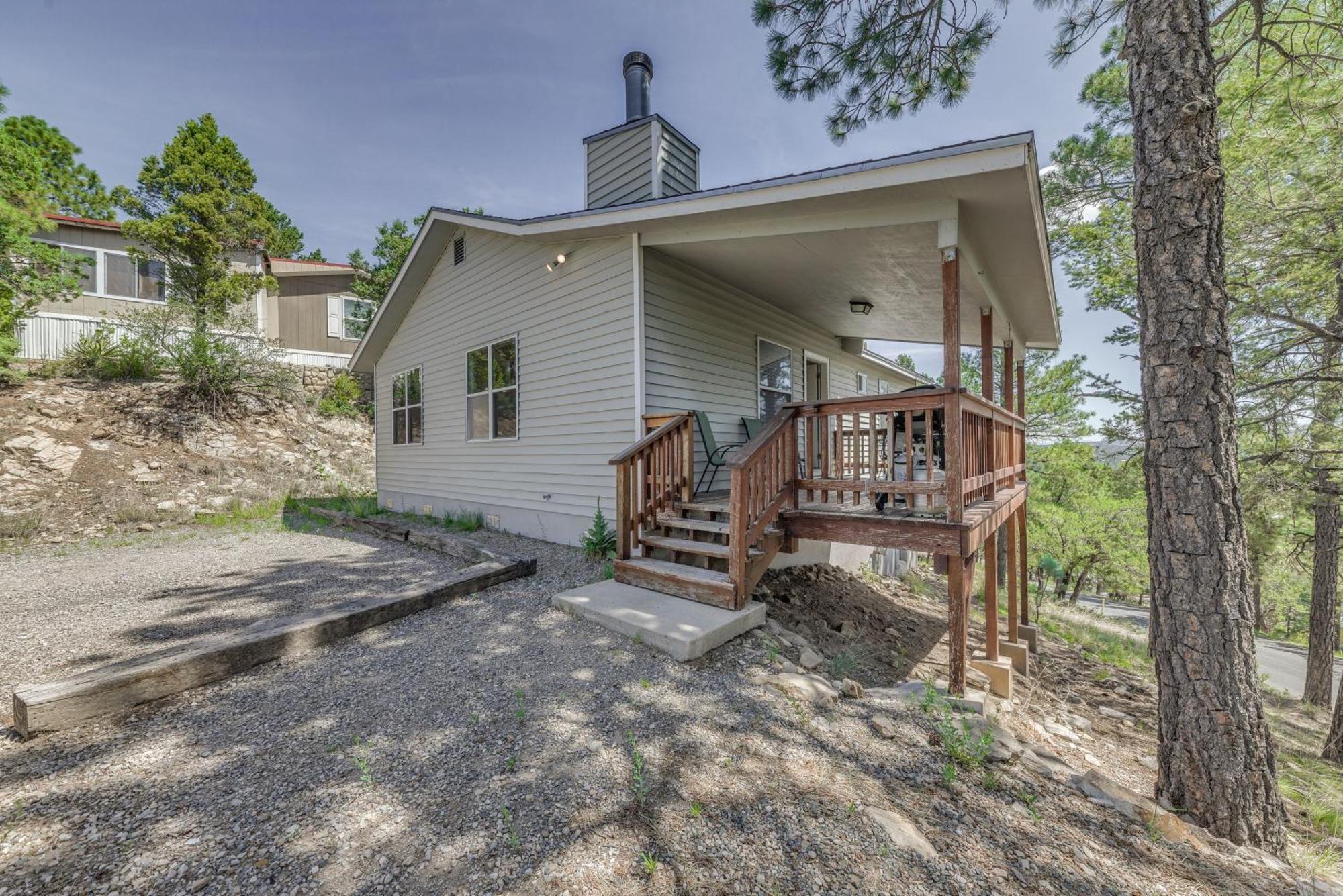 Hillside Haven With Deck Less Than 2 Miles To Dwtn Ruidoso! Exterior photo